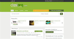 Desktop Screenshot of clasificados.arquitectos.com.py